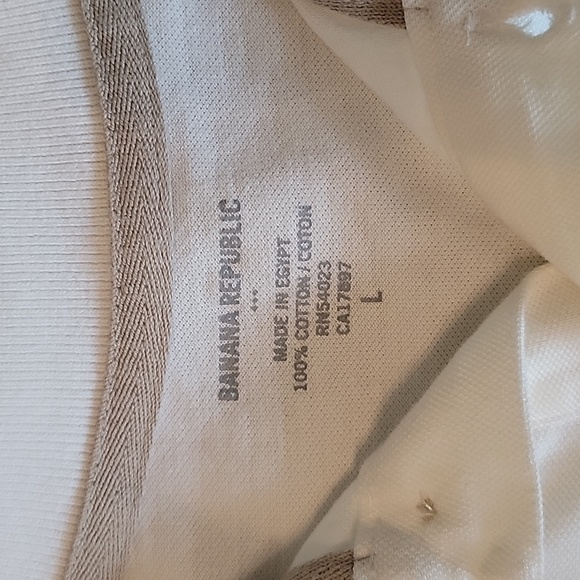 Banana Republic Men's Polo size Large - Picture 2 of 3